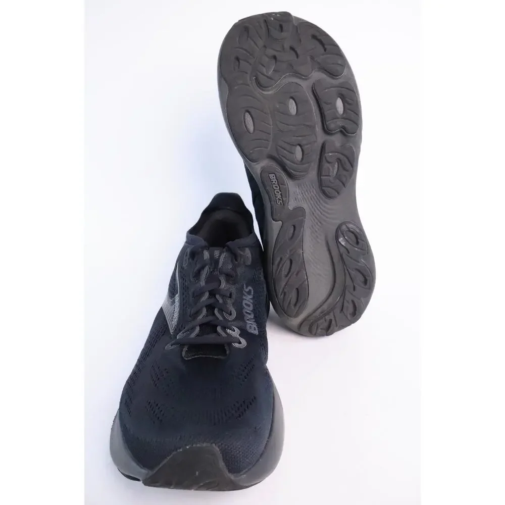 Brooks Adrenaline GTS 25 Mens Size 12.5 D Black Athletic Running Shoes #147